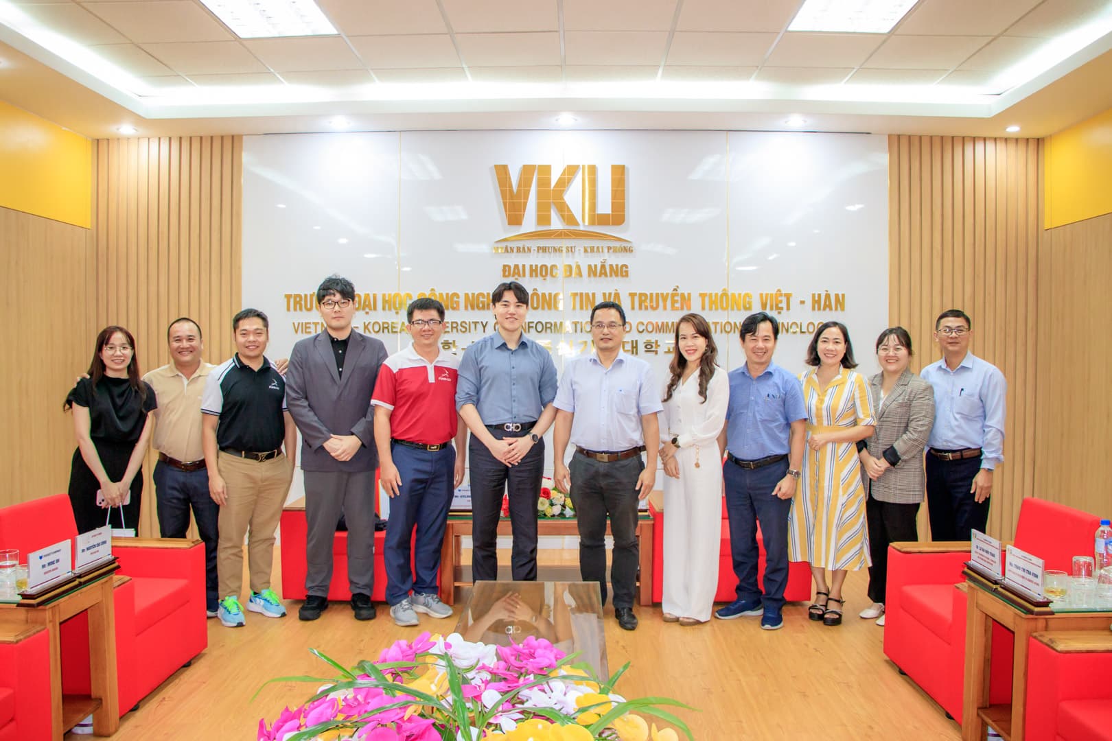 Làm việc với ĐH Việt-Hàn VKU, ĐH Đà Nẵng