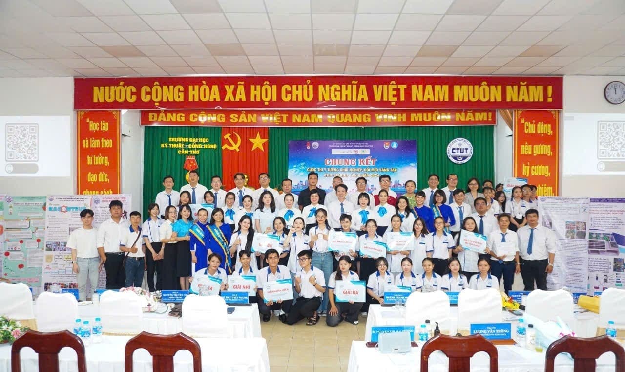 Chung kết Cuộc thi Ý tưởng Khởi nghiệp Đổi mới sáng tạo CTUT Startup lần 2 năm 2024