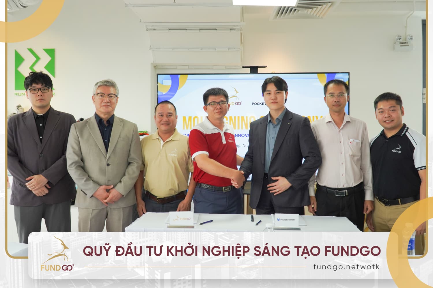 Ký MOU giữa FundGo và Pocket Company (Hàn Quốc)